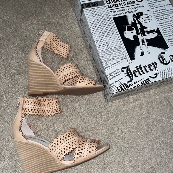 Jeffery Campbell Wedge Sandals - Picture 6 of 8